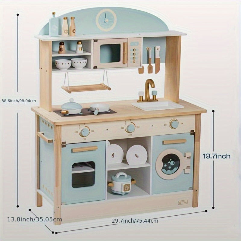 Large Size Kitchen Play Toy Set Halloween Christmas Gift