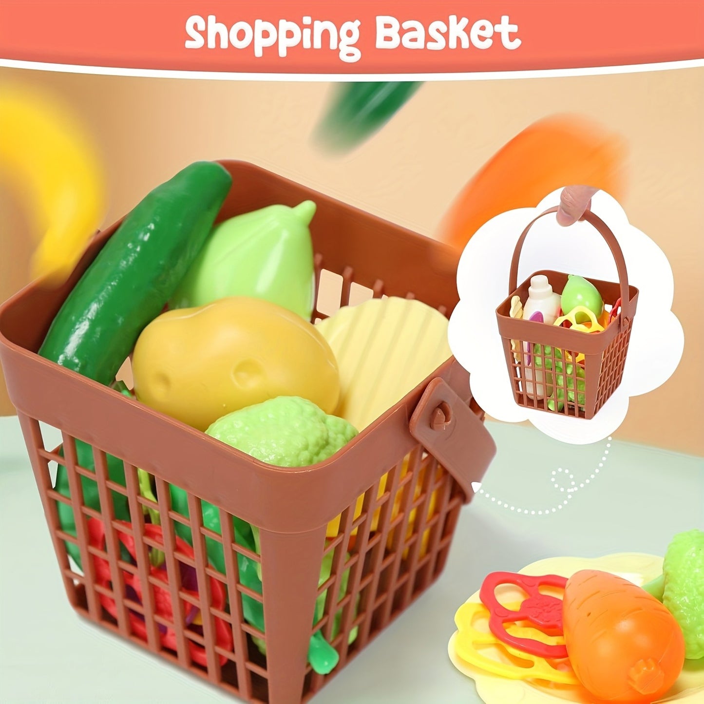 Kids Pretend Play Kitchen Set with Lights & Sounds, Cooking Stove with Steam, Play Sink and Kitchen Accessories, Pink Toy Kitchen for Toddlers, Boys & Girls