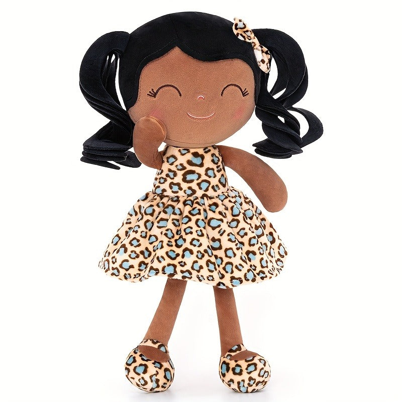Stuffed Animals & Plush Toys Plush Leopard Doll 1pc 12-Inch Brown Polyester Birthday Party Gift First Baby Girls Children's Play Partner Baby Girl Gift Holiday Party Decorat Item