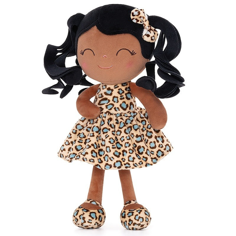 Stuffed Animals & Plush Toys Plush Leopard Doll 1pc 12-Inch Brown Polyester Birthday Party Gift First Baby Girls Children's Play Partner Baby Girl Gift Holiday Party Decorat Item